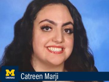 Catreen Marji, Master of Arts in International and Regional Studies, Middle East & North African Studies Specialization 